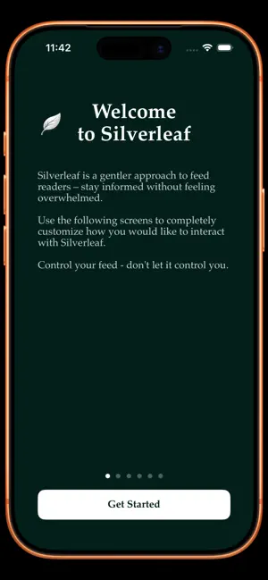 Silverleaf Reader screenshot 1