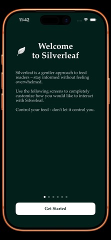 Silverleaf Reader iPhone screenshot
