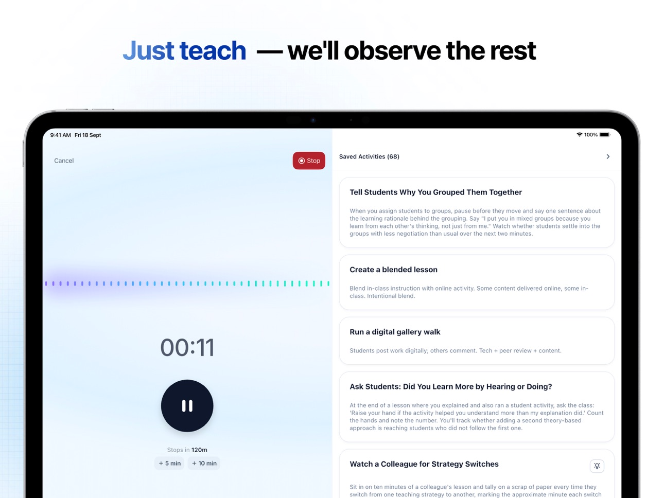 Screenshot 7 of SURE: AI Coach for Teachers