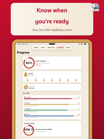 HSK Ready: Learn Chinese iPad screenshot