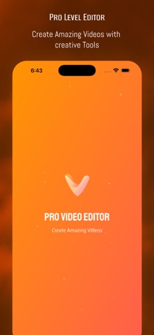 Pro Video Editor : AI Filters iPhone screenshot