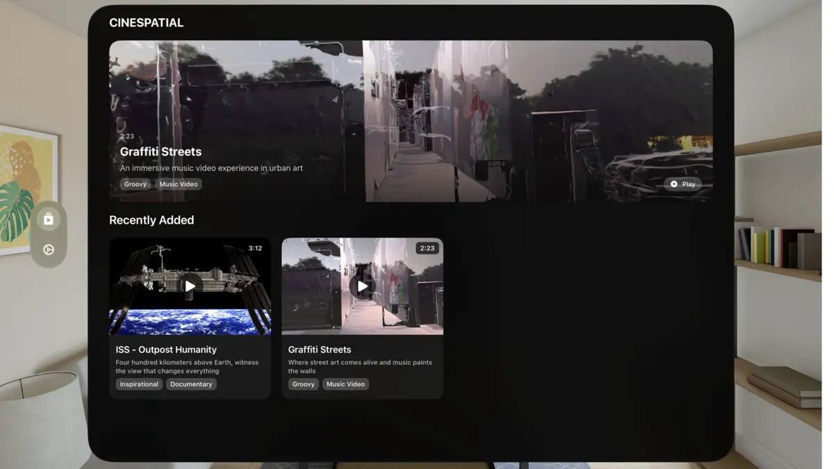 Cinespatial screenshot 1