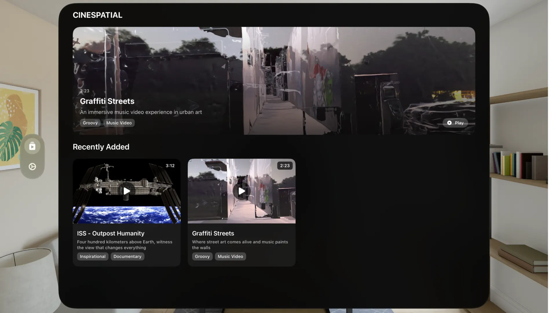Cinespatial screenshot 1