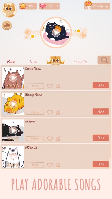 Cat Music: Singing Cat Game Screenshot