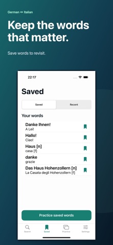 German Italian Dictionary + screenshot 4