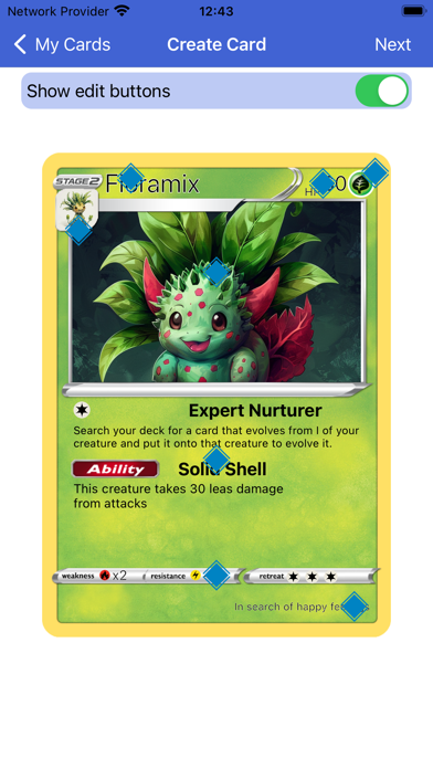 PokeCards - TCG Card Maker Screenshot 3 - AppWisp.com PokeCards - TCG Card Maker Screenshot 3 - AppWisp.com