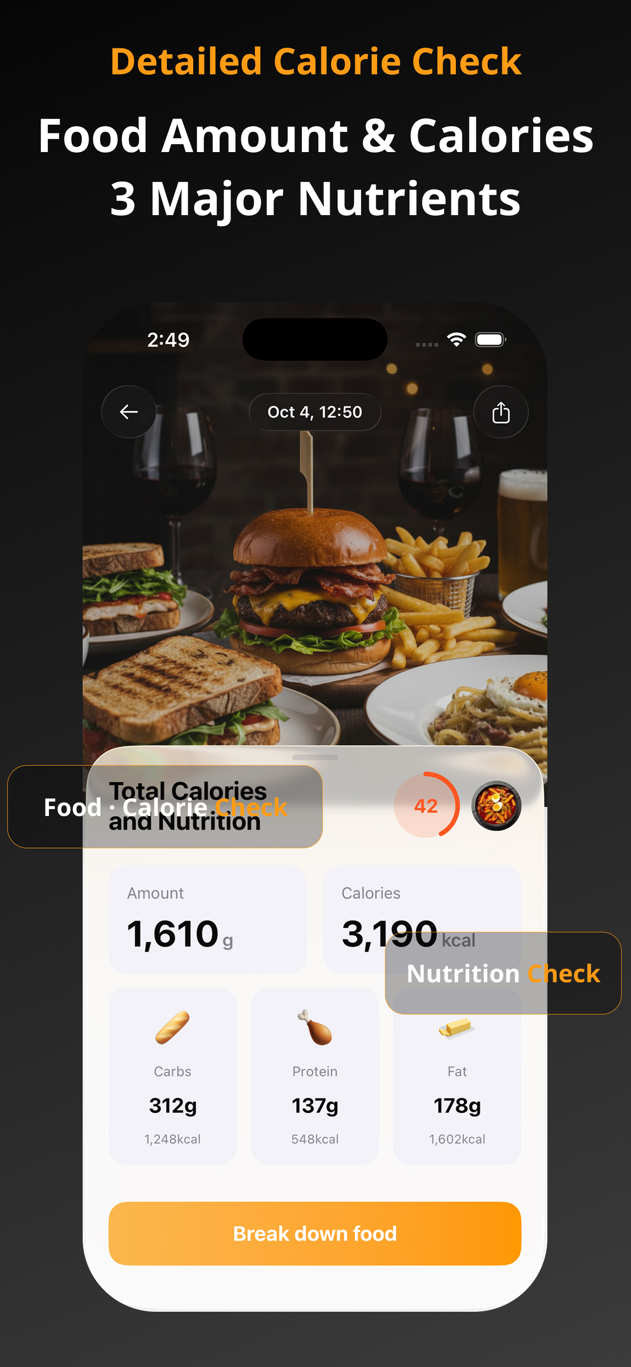 CalPic: AI Calorie Tracker screenshot 3