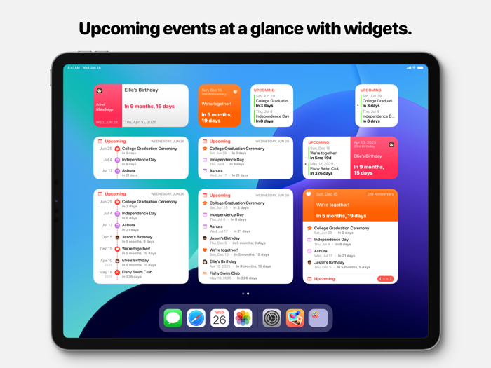 Pinning - Calendar Countdown
