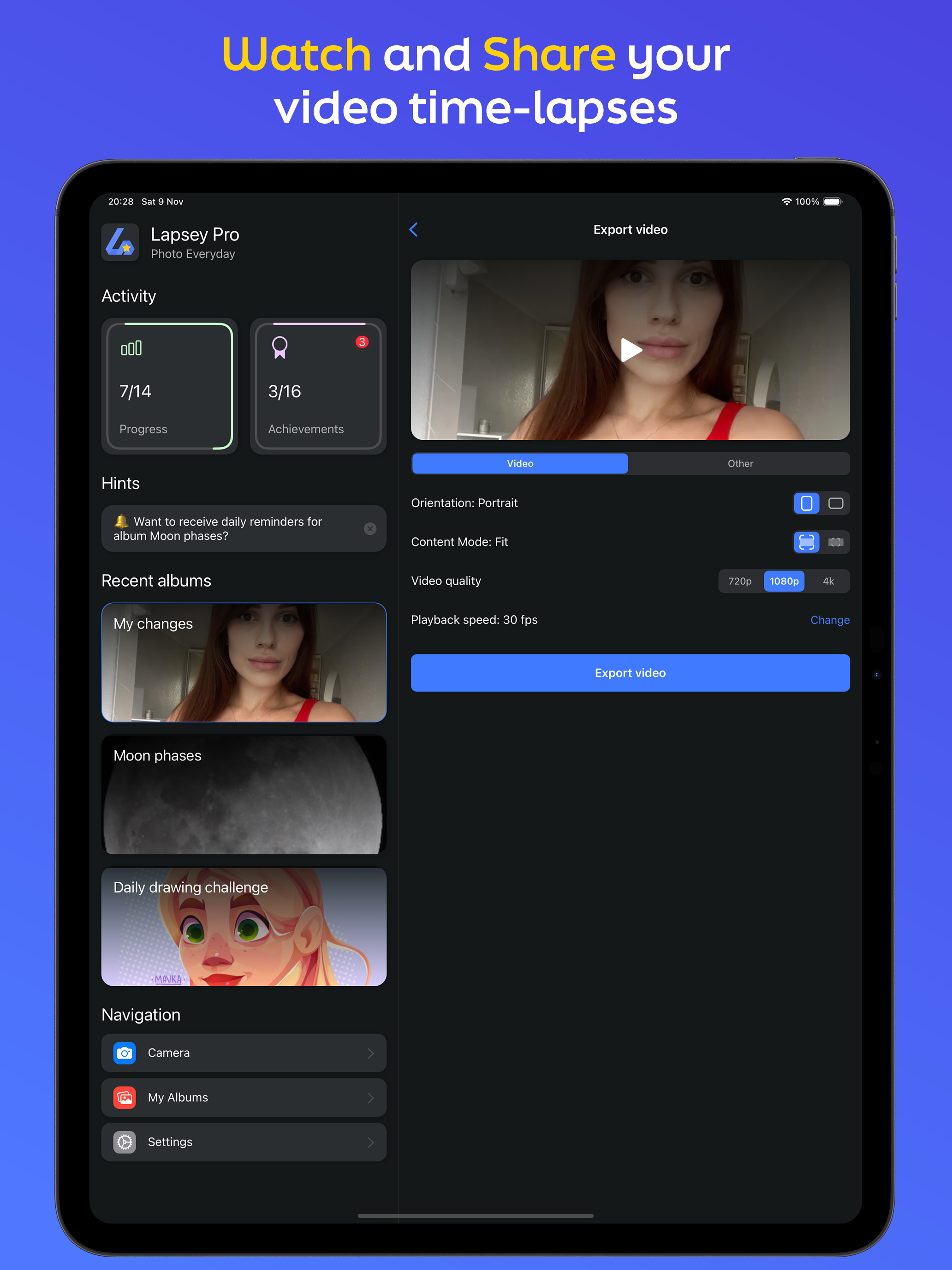 Lapsey: Daily Selfie & Photo screenshot 9