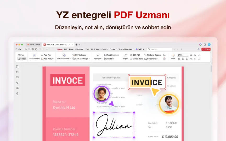 WPS Office: AI Doc, PDF, Sheet iPhone Ekran Görüntüsü 2