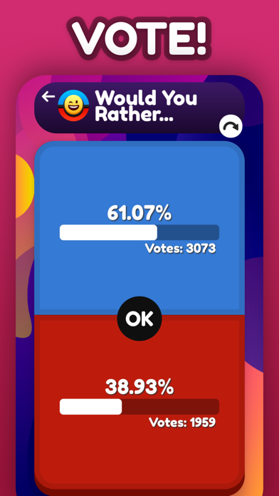 Would You Rather - Party Game Screenshot