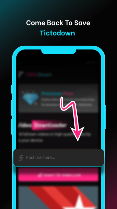 Tik : Video Downloader&Saver Screenshot