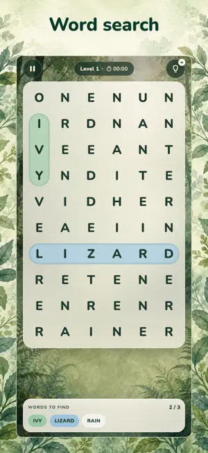 Word Search & Crossword Games screenshot 1