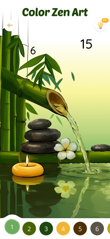 Color Aura: Paint by Number screenshot 3