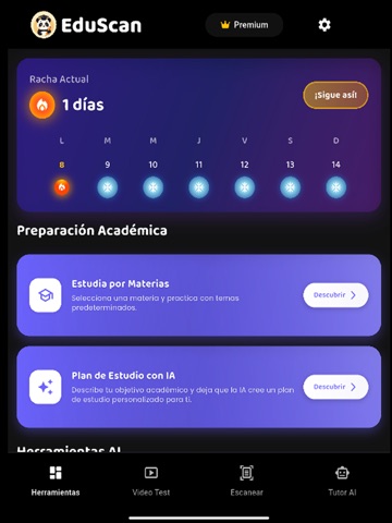 EduScan AI: Escanea y resuelve iPad screenshot