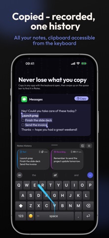 Weavly - Keyboard Dictation Screenshot 1 of 9