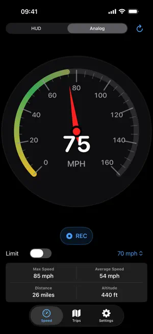 Speedometer GPS Speed Trackers screenshot 4