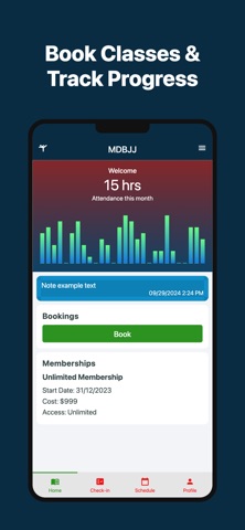 Mount Dora BJJ iPhone screenshot