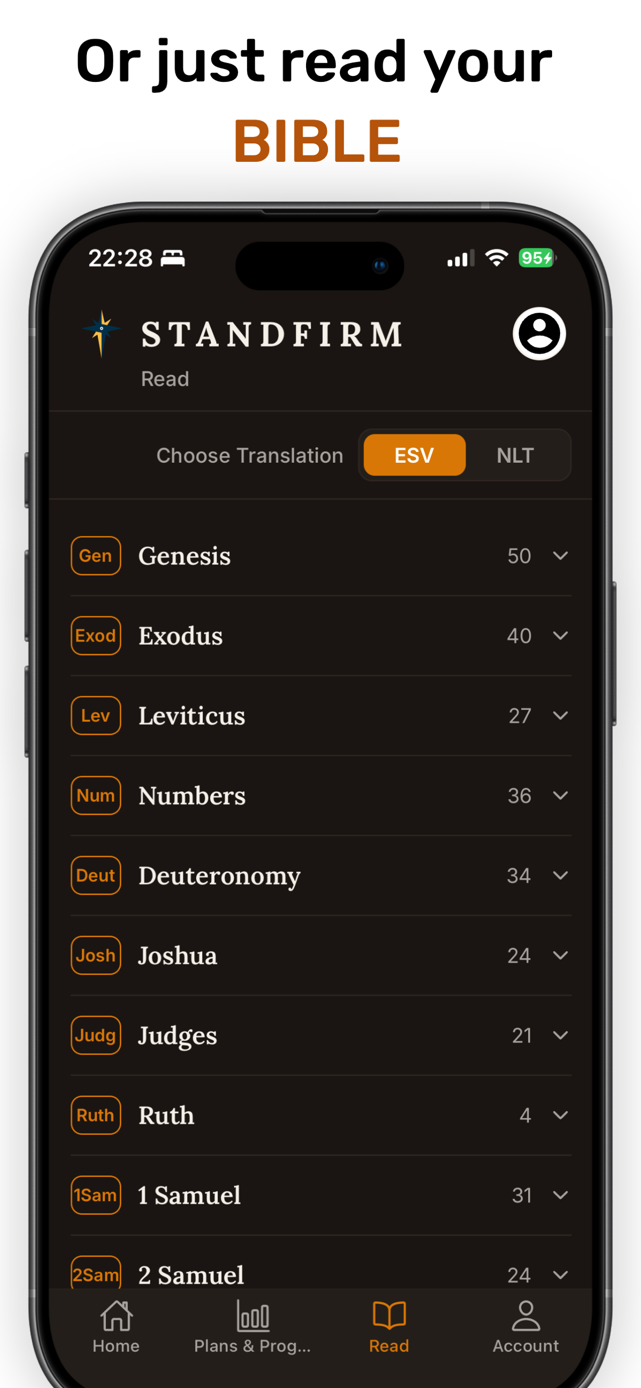 Standfirm: Bible Reading screenshot 4