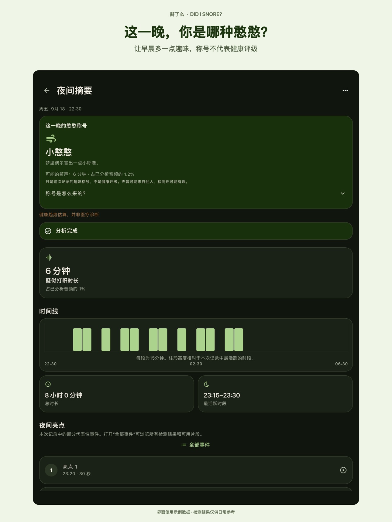 Screenshot 8 of 鼾了么