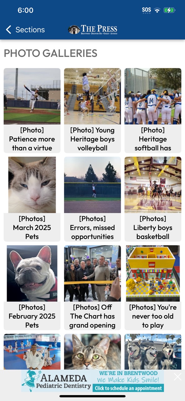 iPhone screenshot