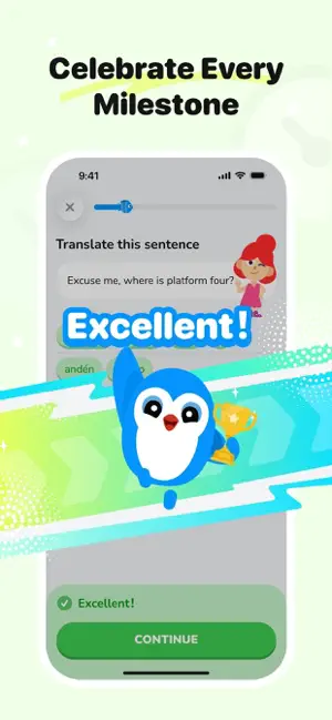 Pinu – Language Learning iPhone screenshot 4