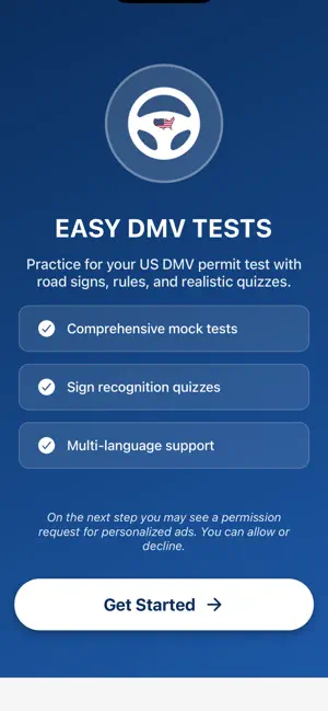 DMV Practice Test – Easy Prep screenshot 1
