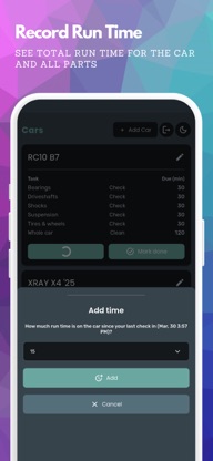 RC Maintenance Timer screenshot 3