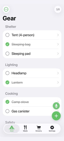 CampPlan 1.5 Screenshot 3 of 4