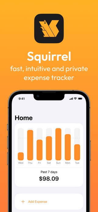 Squirrel - Expense Tracker Screenshot 1 of 5