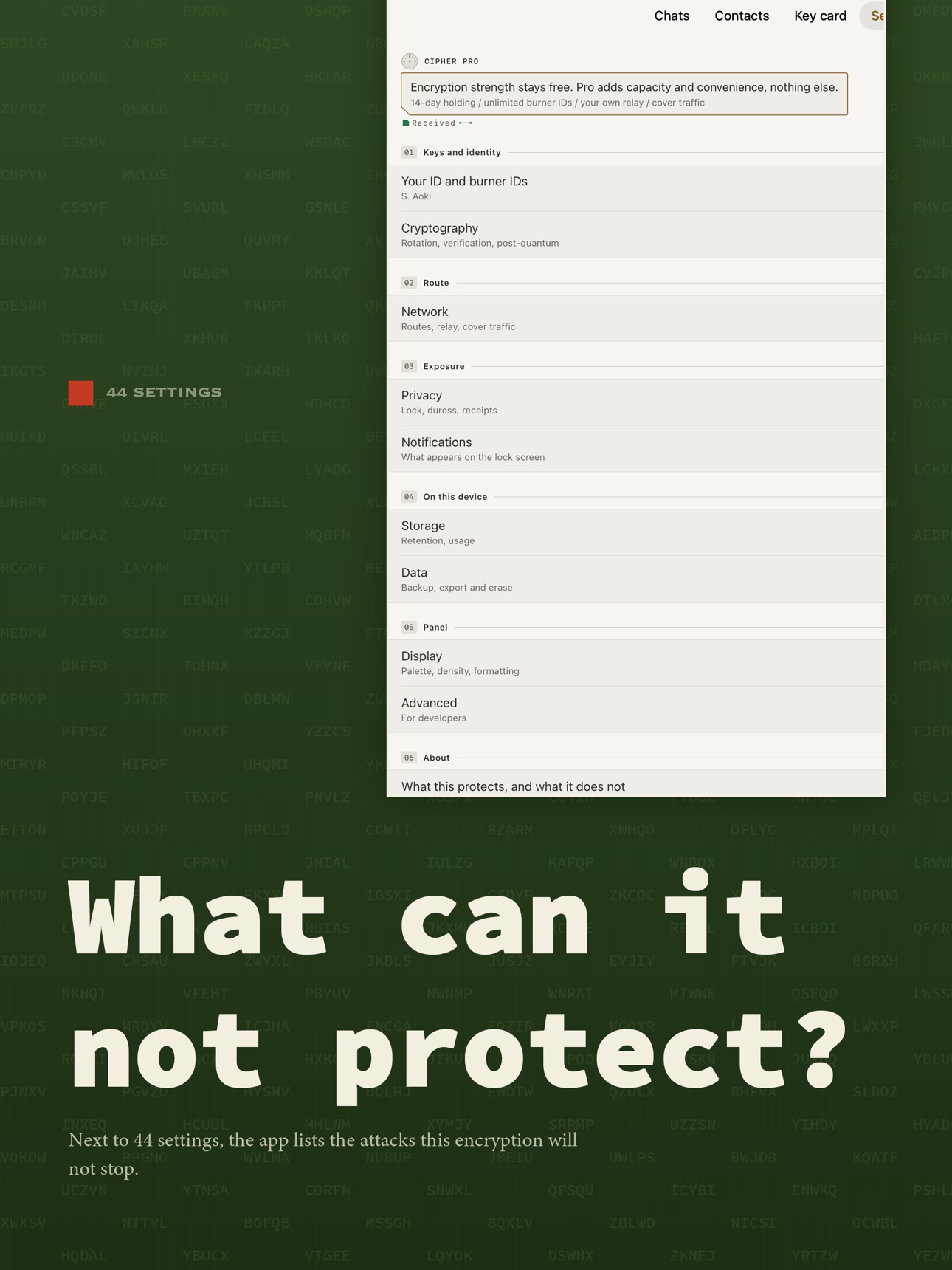 Screenshot 9 of Cipher: Offline Wi-Fi Chat