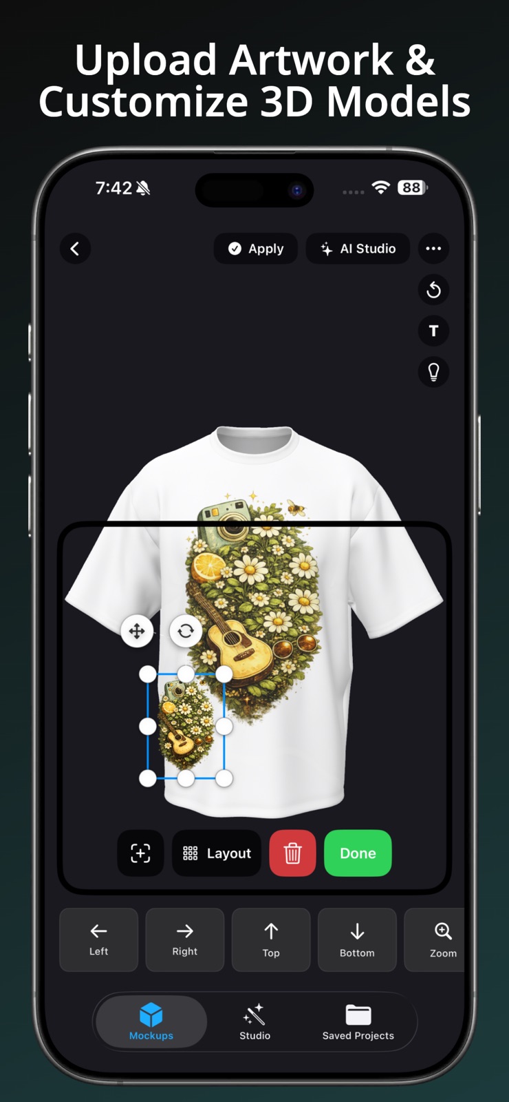 FitMockup - 3D Clothes Mockups iphone screenshot 3