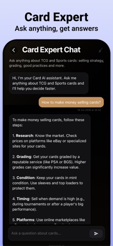 iMint TCG, Sports Card Scanner screenshot 5