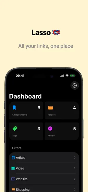 Lasso : Bookmark for Later screenshot 1