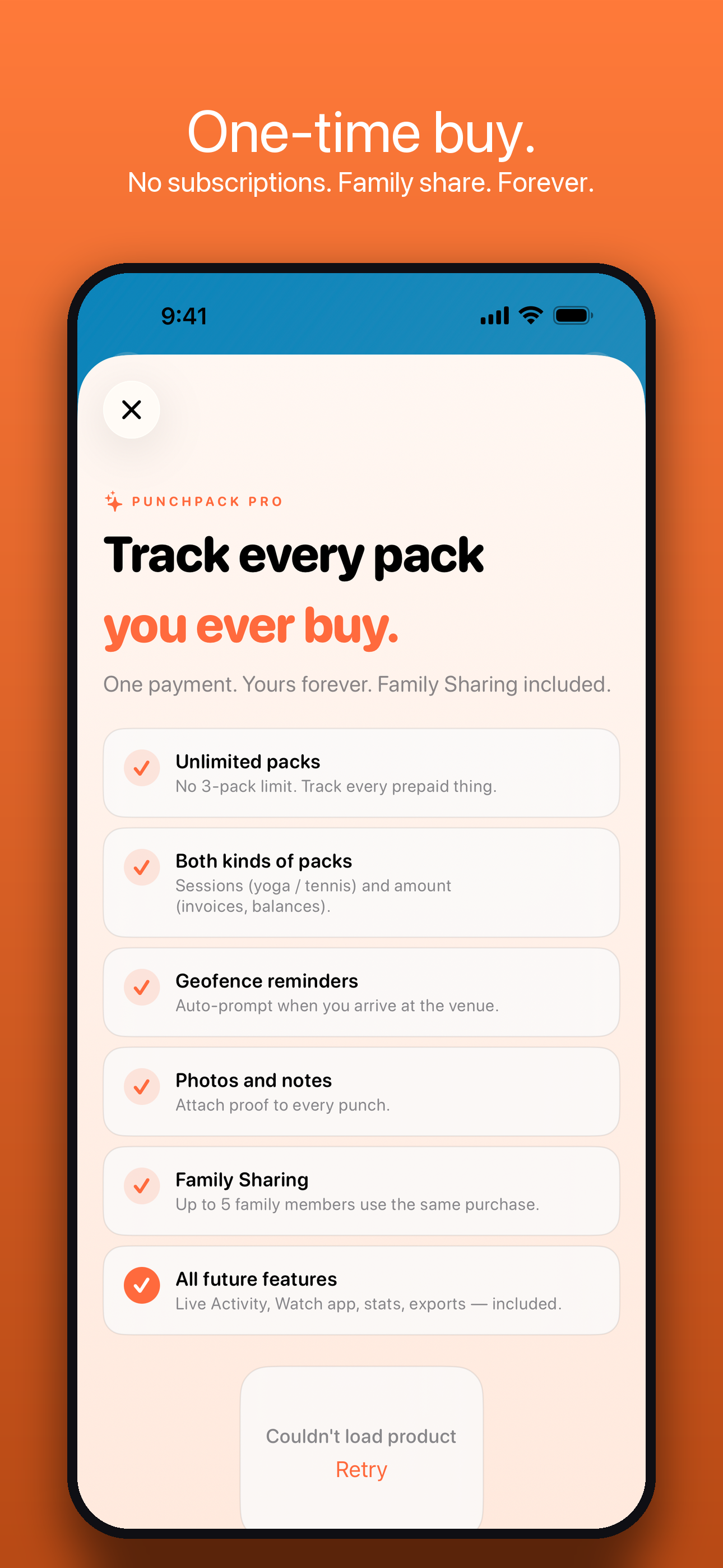 Punchpack: Prepaid Tracker