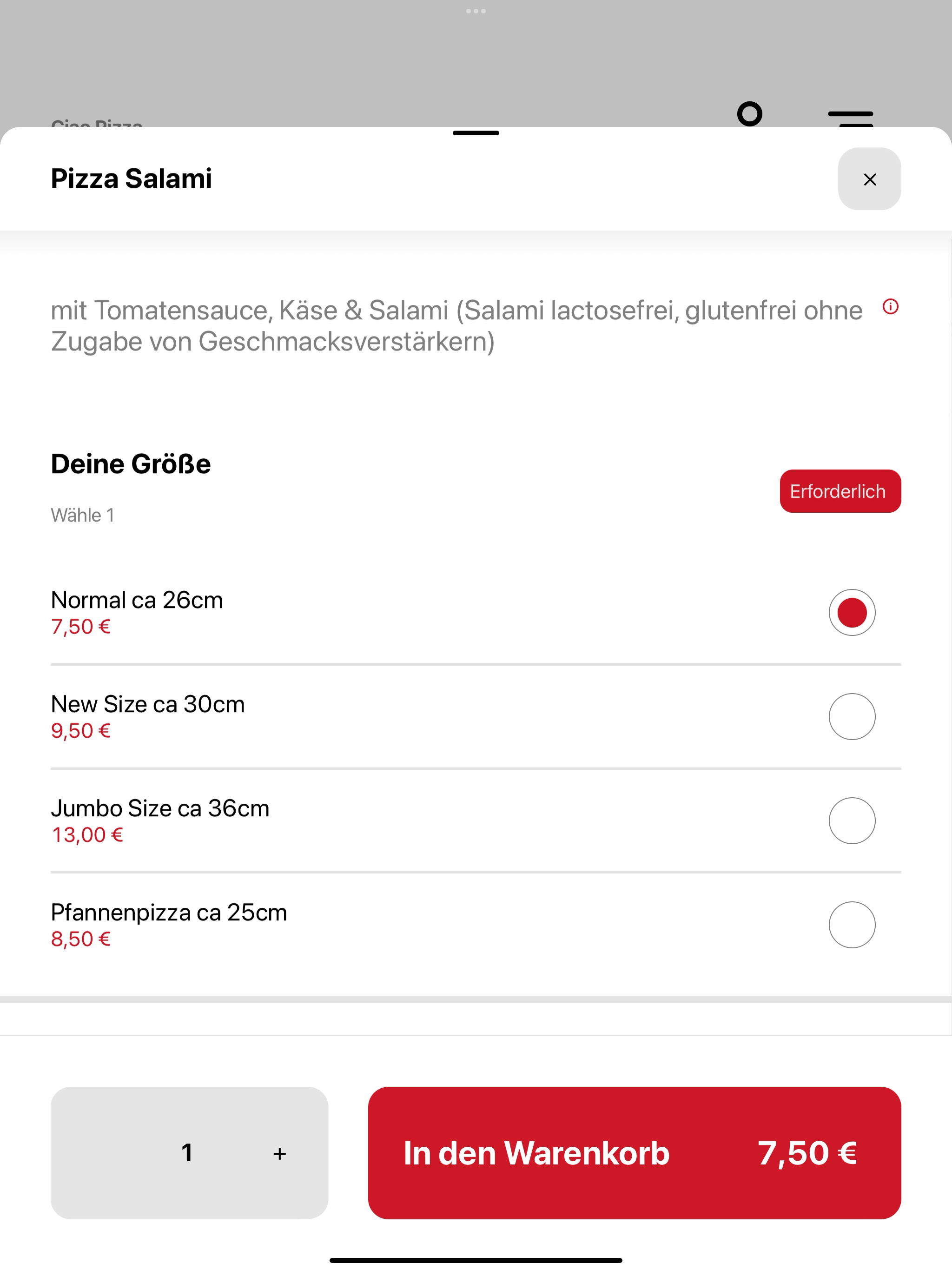 Ciao Pizza Menden