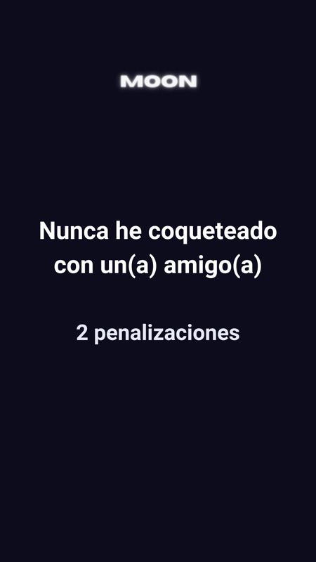 Yo nunca nunca y más - Moon screenshot 6