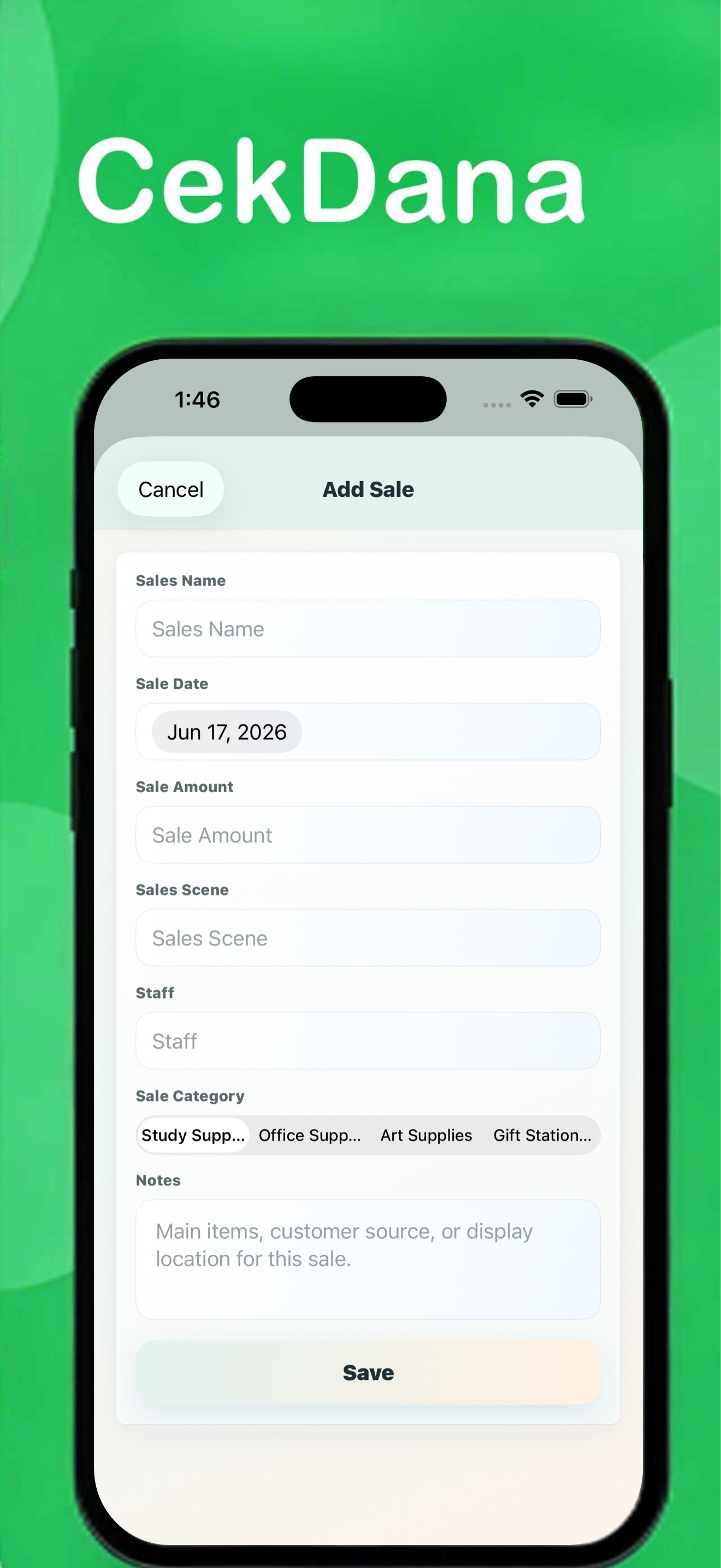 CekDana - Stationery Turnover screenshot 3