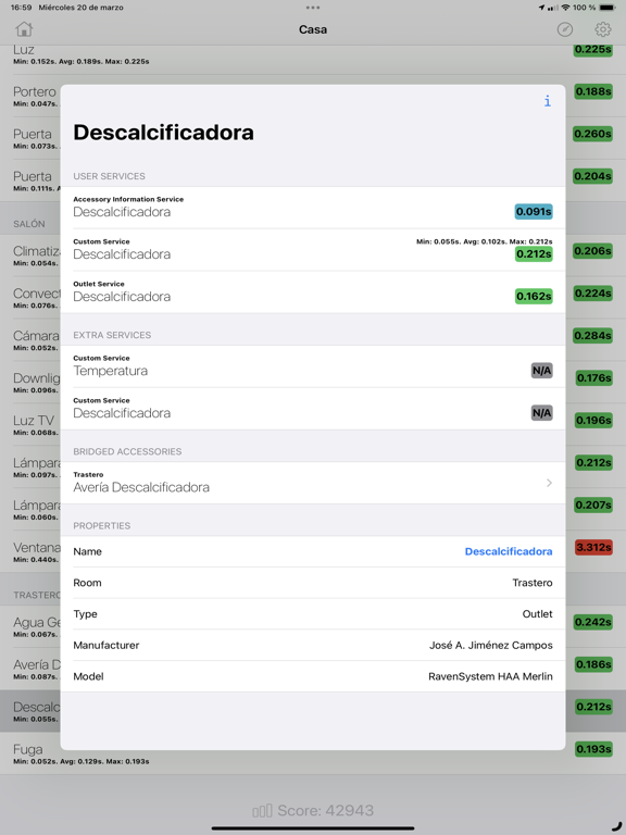 Screenshot #5 pour Home Bench for HomeKit