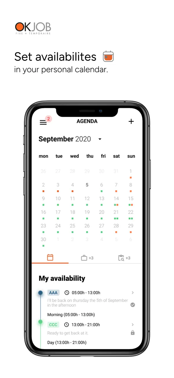 Screenshot #2 pour OK JOB Connect