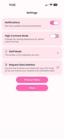 Flo's Premium Ice Cream iPhone screenshot