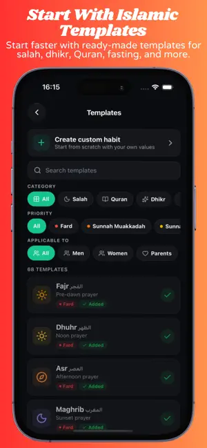 SunnahTrack : Islamic Habits screenshot 2