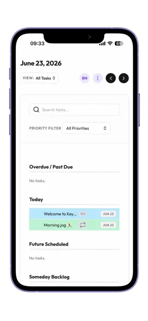 KeyWeek App screenshot 4