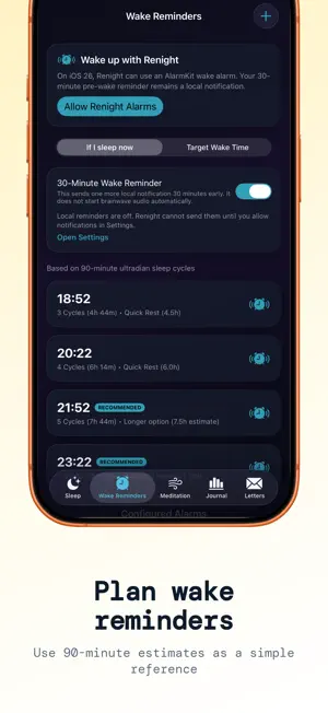 Renight: Sleep Sounds screenshot 2
