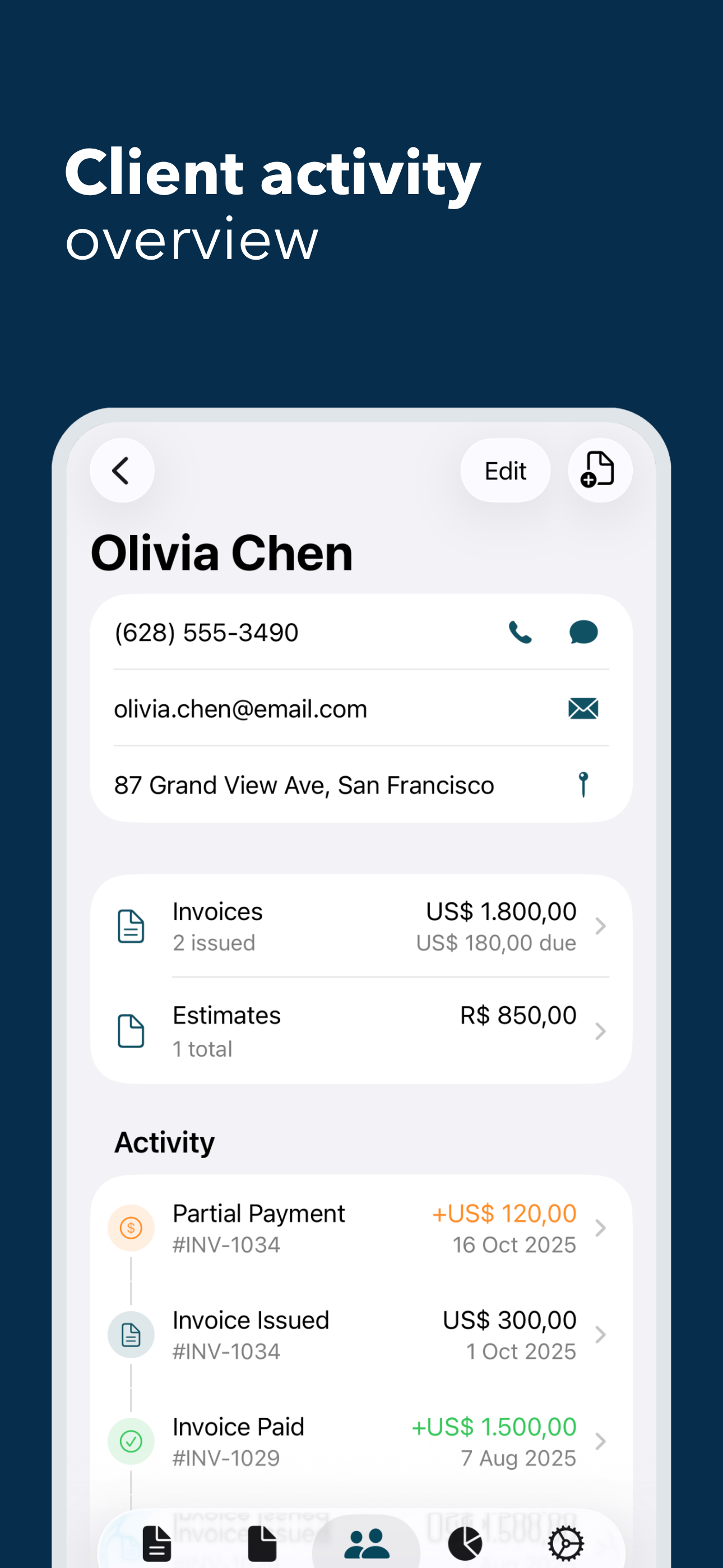 Invoice - Estimate Maker App