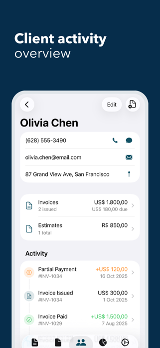 Invoice - Estimate Maker App Screenshot 6 of 10