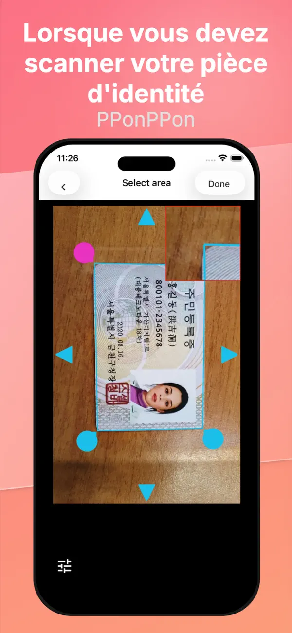 Screenshot #1 pour ID Scanner PonPon 3.0