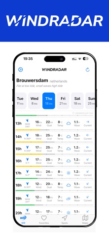 WindRadar screenshot