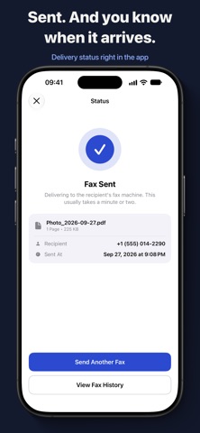 FaxSnap: Send Fax from Phone screenshot