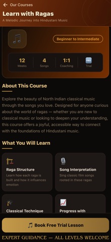 Malhaar Music iPhone screenshot
